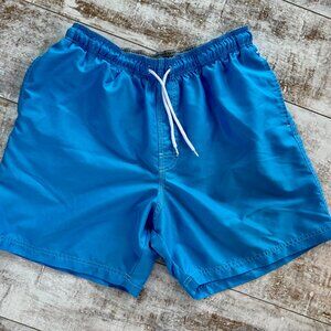 Croft & Barrow Mens Blue Shorts/Swim Trunks